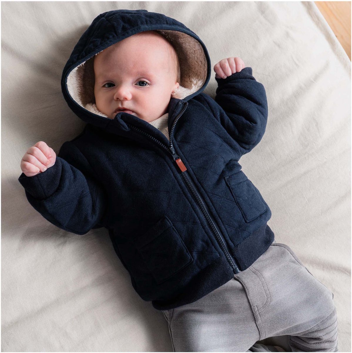 baby winterjas maat 50