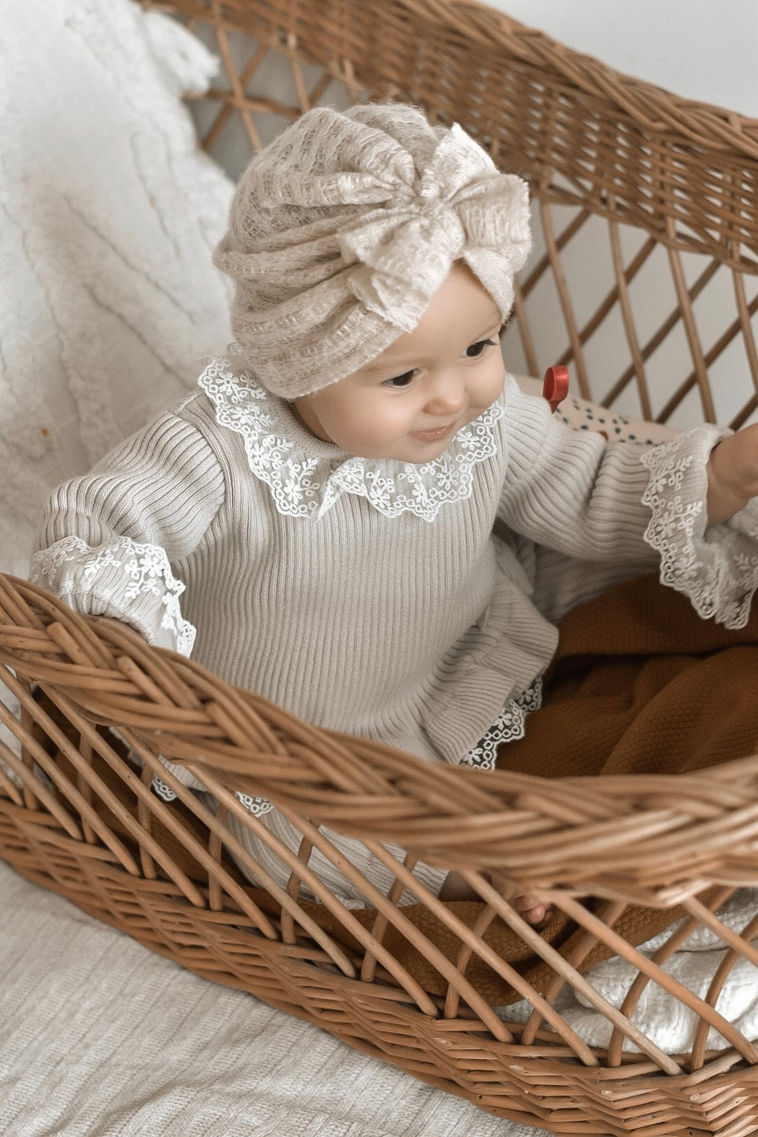 fijn gebreide babykleding