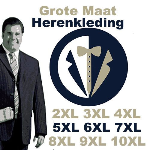 grote maten heren winkel